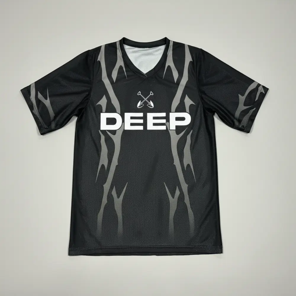 ORCHID JERSEY | Black Jersey Designs For Streetwear | Dig Deep