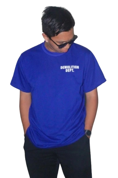 Demolition Department male model.